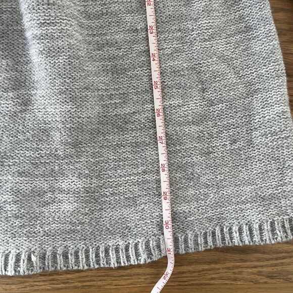 THML Gray Knit Flare Sweater Dress - Picture 10 of 10